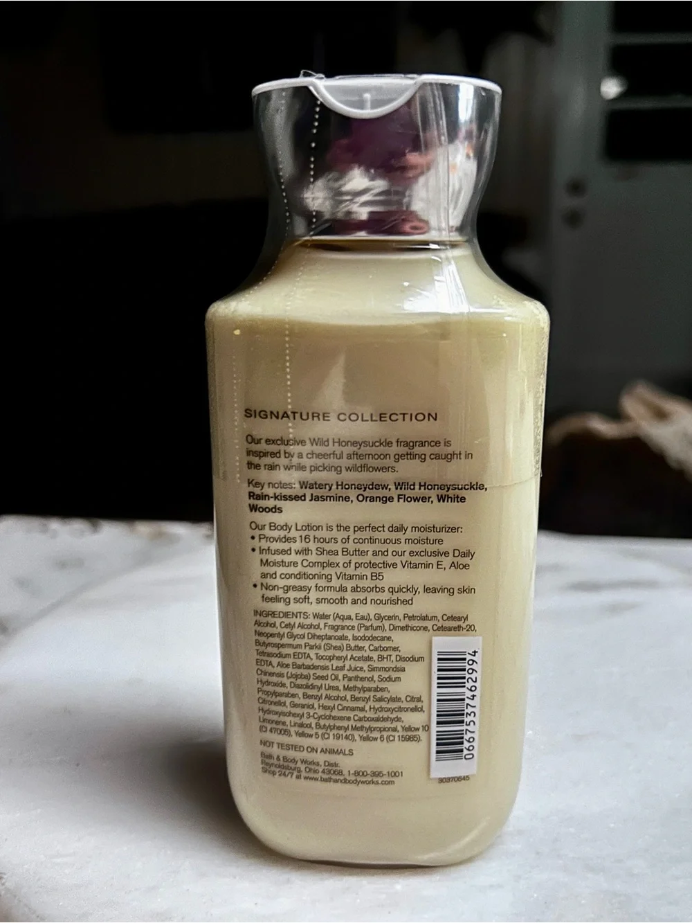 Bath & Body Works “Wild Honeysuckle” Signature Body Lotion ~ 8 oz. ~ New/Sealed